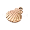 Ion Plating(IP) 304 Stainless Steel Pendants STAS-E182-15RG-2