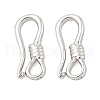 925 Sterling Silver Hook Clasps STER-S012-03A-P-1