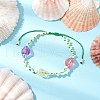 Adjustable Nylon Cord Braided Beads Bracelets BJEW-MZ00169-01-1
