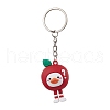 Cartoon Fruits Duck PVC Plastic Keychain KEYC-JKC00661-4