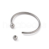 304 Stainless Steel Cuff Rings RJEW-C137-01P-1