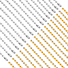 SOFPLATE 30Pcs 2 Colors Iron Ball Chain Necklace Making MAK-SP0001-06A-1