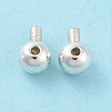 925 Sterling Silver Stopper Beads STER-D035-02S-3