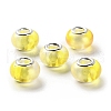 Two Tone Resin European Beads RESI-M001-02F-1