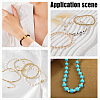 ARRICRAFT 360Pcs 5 Styles Brass Spacer Beads KK-AR0003-33-5