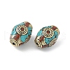 Brass Beads KK-H075-02AG-02-2