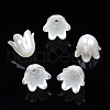 Spray Paint ABS Plastic Imitation Pearl Beads X-MACR-N013-001-3