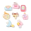 Opaque Resin Decoden Cabochons CRES-M036-07-1