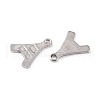 Tarnish Resistant 201 Stainless Steel Charms STAS-K217-61-3