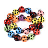 Handmade Porcelain Bead Strands PORC-N011-10-2