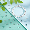 Unicraftale 100Pcs Ring 304 Stainless Steel European Beads STAS-UN0059-48-2