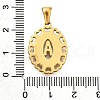 Golden 304 Stainless Steel Pendants STAS-K300-02G-A-3