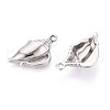 304 Stainless Steel Pendants STAS-T065-27P-2