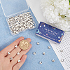 SUNNYCLUE 200Pcs Tibetan Style Alloy Heart Charms FIND-SC0010-70-3