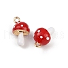 Brass Alloy Charms KK-R226-11G-2