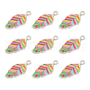 Alloy Enamel Pendants PALLOY-TAC0009-25P-C-2