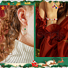 SUNNYCLUE 52Pcs 13 Styles Christmas Theme Zinc Alloy Pendants FIND-SC0012-62-5
