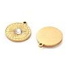 304 Stainless Steel Charms STAS-L022-049G-01-2