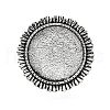 Vintage Adjustable Iron Finger Ring Components Alloy Cabochon Bezel Settings PALLOY-Q300-14AS-NR-3
