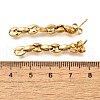304 Stainless Steel Stud Earrings for Women EJEW-A129-04G-3