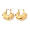 304 Stainless Steel Hoop Earrings EJEW-R026-01G-4