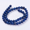 Natural Agate Beads Strands X-G-G583-8mm-12-2