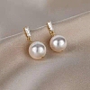 Imitation Pearl Bead Dangle Earrings for Women FS-WG85681-94-1