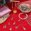 Christmas Alloy Pendant Decoration HJEW-FG00003-5