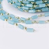 Handmade Glass Beaded Chains CHC-F008-B14-3