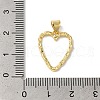 Rack Plating Brass Pendants KK-G504-24C-G-3