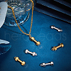 Unicraftale 8Pcs 2 Colors 304 Stainless Steel Pendants STAS-UN0059-56-2