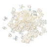 ABS Plastic Imitation Pearl Beads KY-F021-01-1