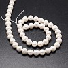 Shell Pearl Beads Strands BSHE-E008-4mm-12-2