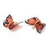 Transparent Resin Pendants PALLOY-K011-02G-03-2