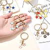 Star Alloy Enamel Keychain KEYC-YW00144-01-5