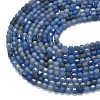Natural Blue Aventurine(Dyed & Heated) Beads Strands G-A260-A08-01-3