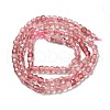 Natural Strawberry Quartz Beads Strands G-D470-08-2