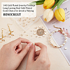 BENECREAT 64Pcs 4 Style Brass Beads KK-BC0009-95-3