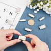 Unicraftale 8 Sets 4 Style 304 Stainless Steel Watch Band Clasps STAS-UN0031-24-2