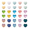 Craftdady 60Pcs 15 Style Transparent and Opaque Resin Cabochons CRES-CD0001-06-10