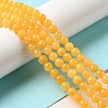 Natural Mashan Jade Beads Strands DJAD-6D-07-3