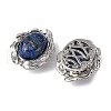 Dyed Natural Lapis Lazuli Oval Multi-Strand Links G-G207-02P-06-2