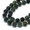 Natural Moss Agate Beads Strands G-I376-A25-01-3