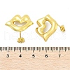 Lip 304 Stainless Steel Stud Earrings EJEW-A125-57G-5
