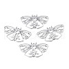 Non-Tarnish 201 Stainless Steel Pendants STAS-T063-180P-1