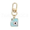 Alloy Enamel Pendant Decorations HJEW-JM02692-02-2
