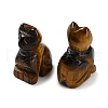 Natural Tiger Eye Carved Healing Figurines G-B062-04B-2