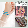 SOFPLATE 200Pcs 10 Colors Brass Rhinestone Spacer Beads RB-SP001-08A-5