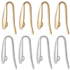 SUNNYCLUE 80Pcs 2 Colors 304 Stainless Steel Hoop Earrings Finding FIND-SC0012-48-1