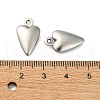 304 Stainless Steel Pendants STAS-L024-009P-3